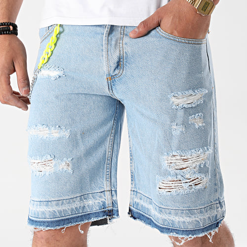 Short Jean SEU502 Bleu Wash