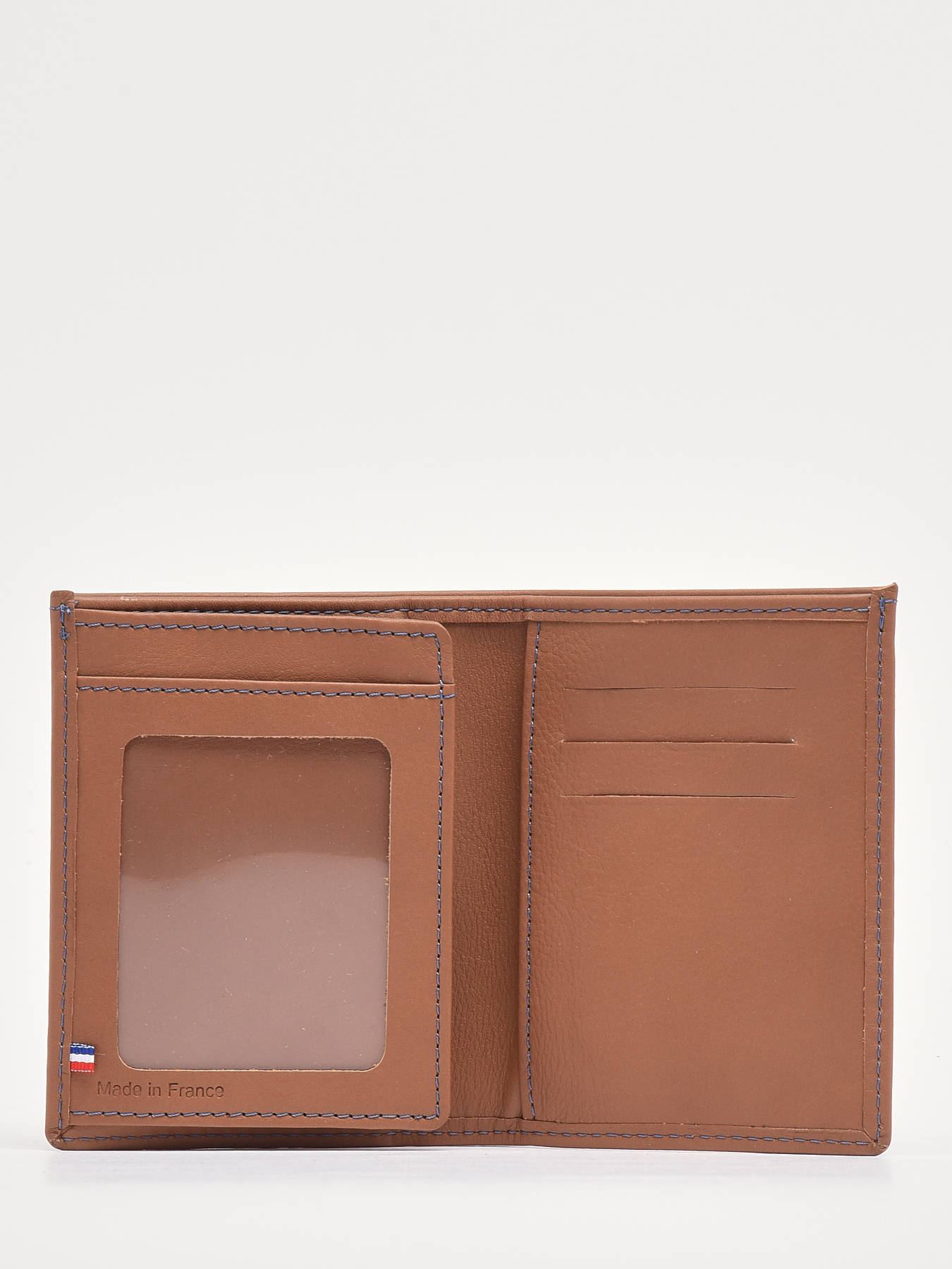 Portefeuille porte-cartes Paris cuir ETRIER
