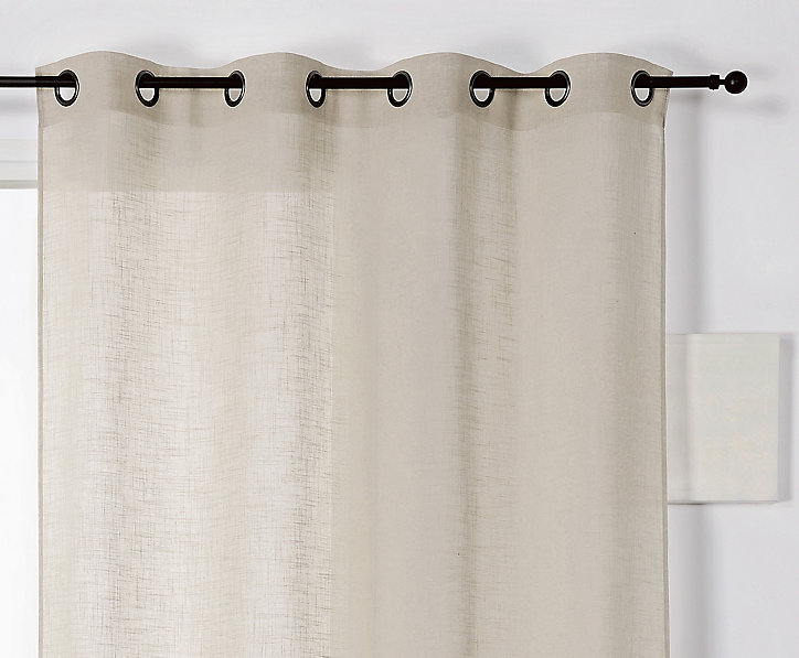 Voilage Véronica l.140 x H.240 cm beige