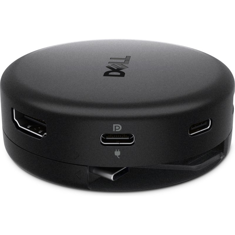 DELL DA326 Avec fil USB 3.2 Gen 1 (3.1 Gen 1) Type-C Noir