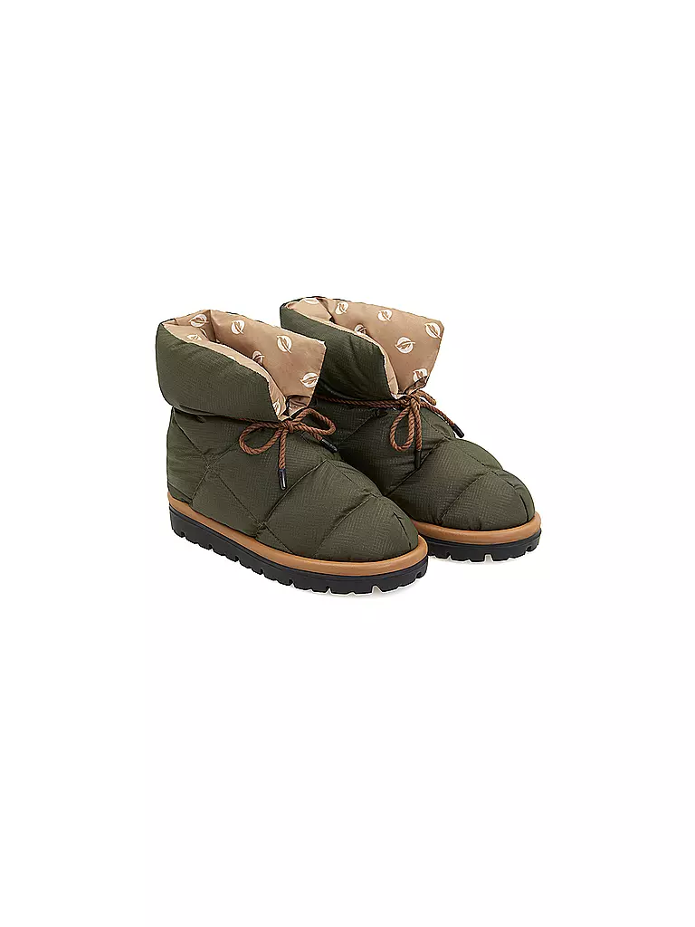 FLUFIE Snowboots CLASSIC olive