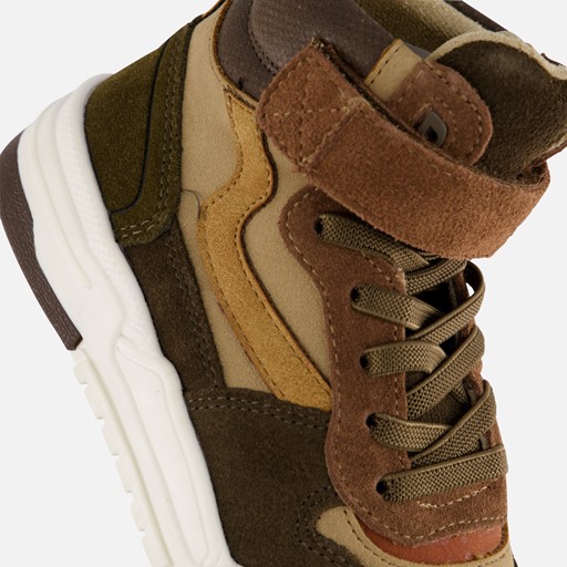 Muyters hoge sneakers groen