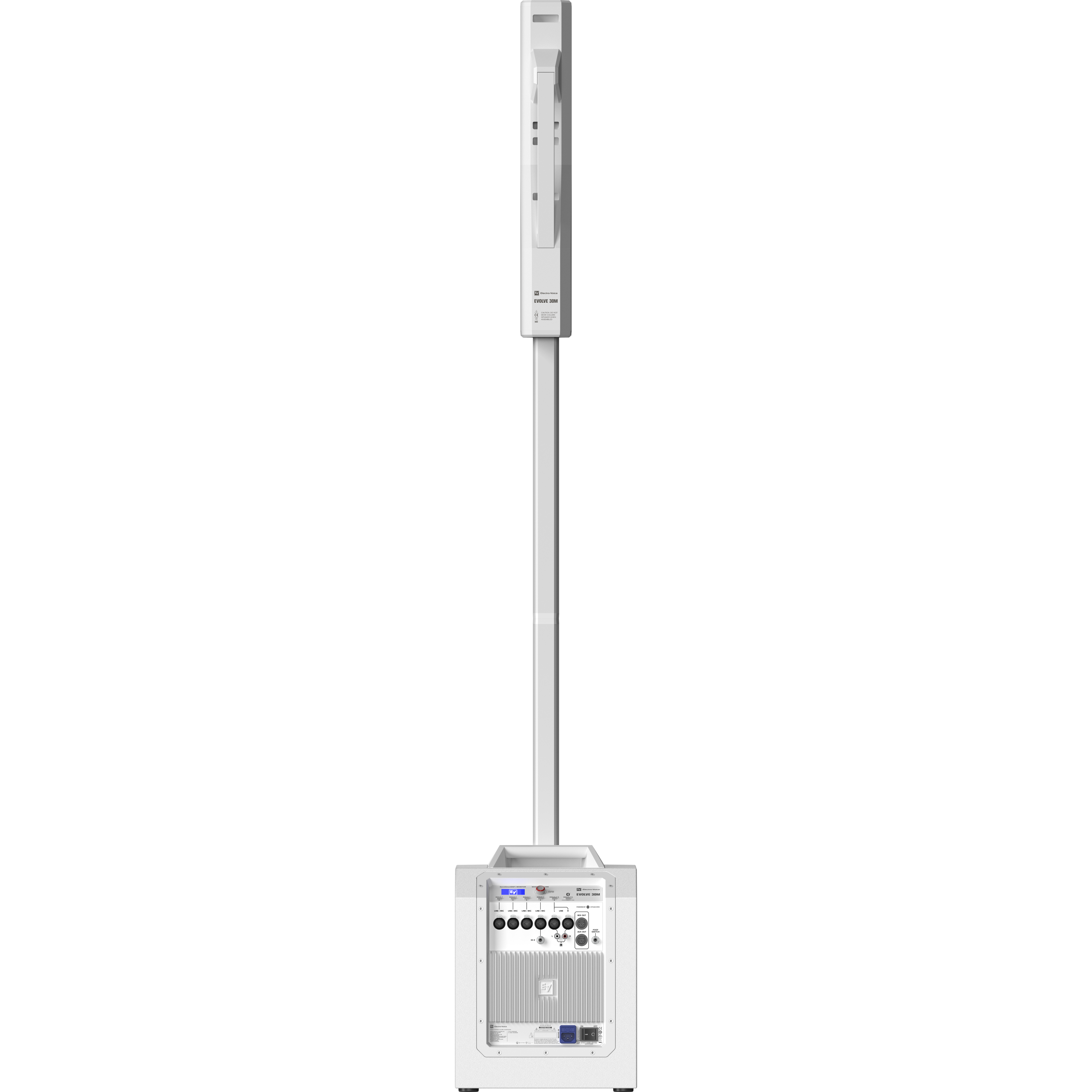 Electro-Voice Evolve 30M mobiel column P.A.-systeem (wit)
