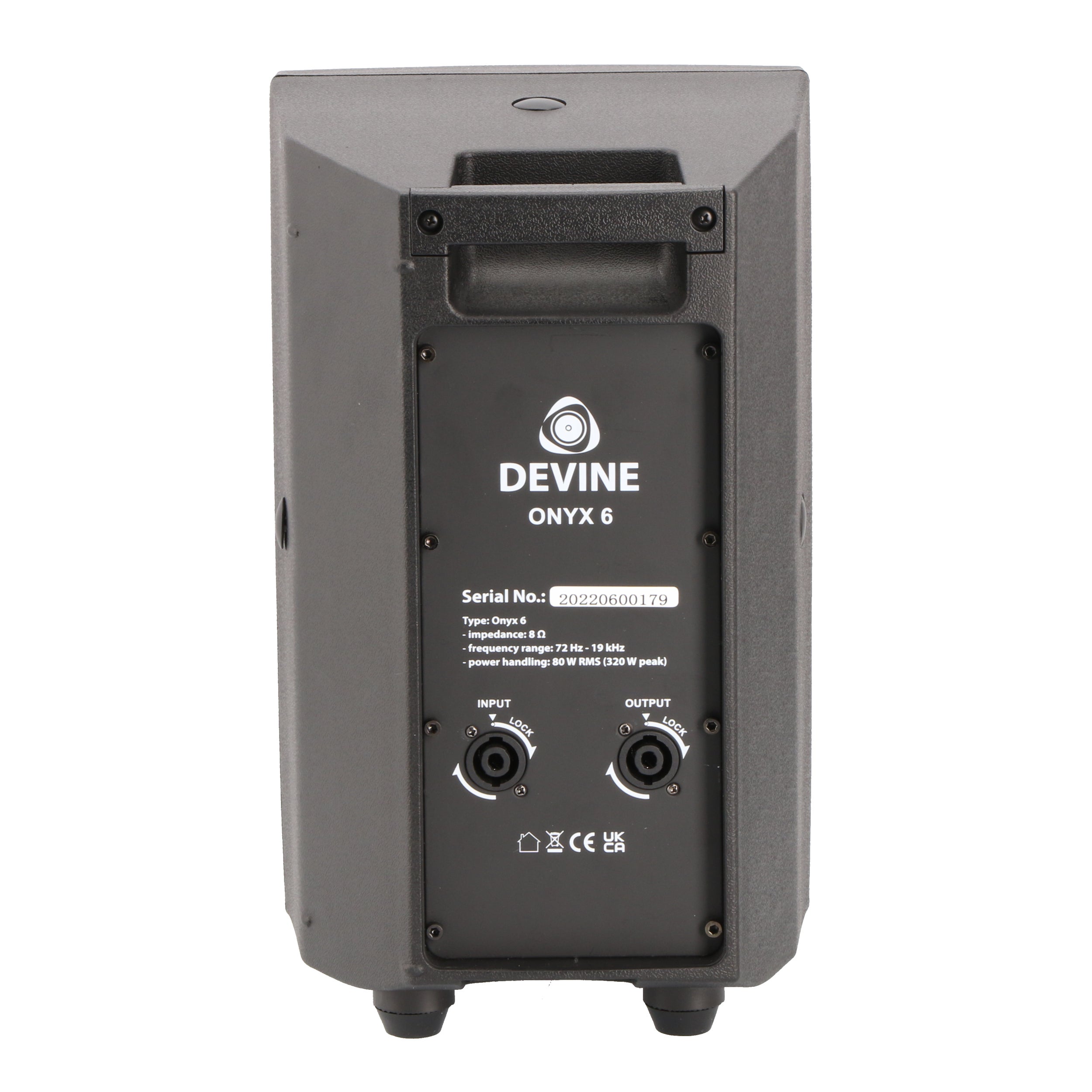 Devine Onyx 6 set (2x) + versterker