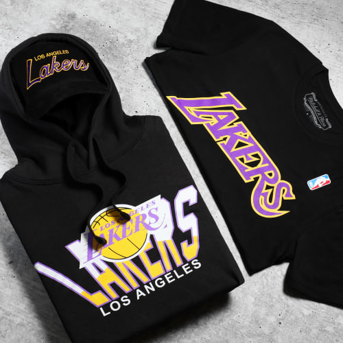 Tee Shirt Team Logo Los Angeles Lakers Noir