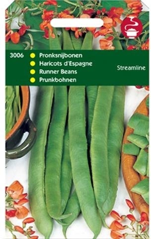 groentezaad Pronkbonen rood (Phaseolus coccineus 'Streamline')