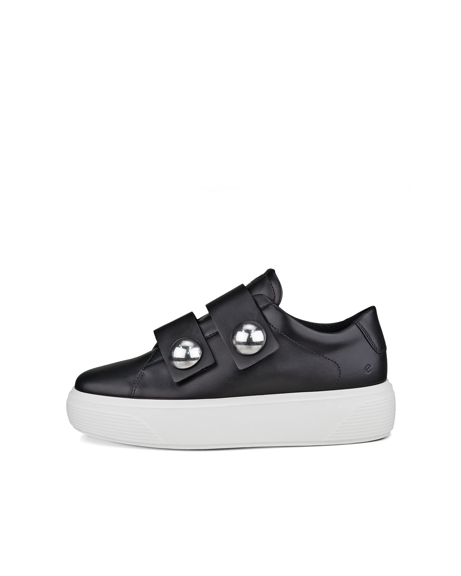 ECCO STREET PLATFORM W Damen Ledersneaker Schwarz