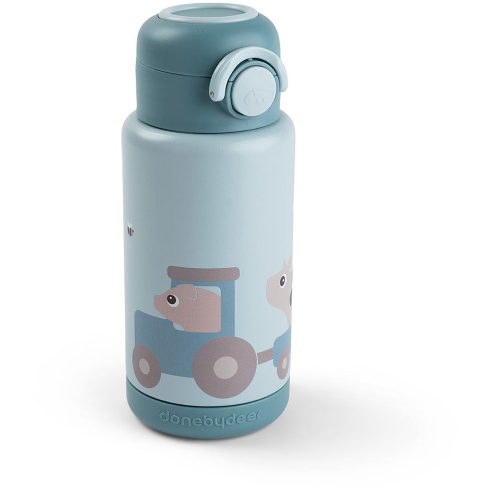 Køb DonebyDeer Blue Termoflaske Tiny Farm 340 Ml