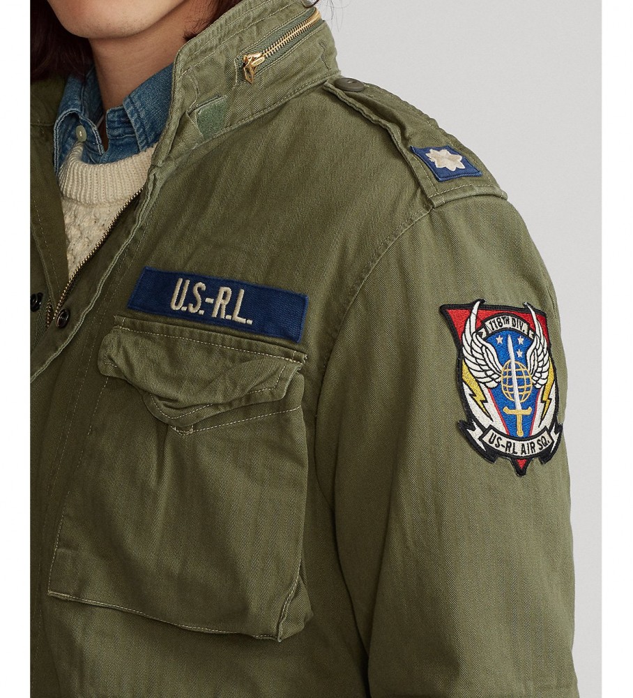 Jaqueta de combate Ralph Lauren M65 verde