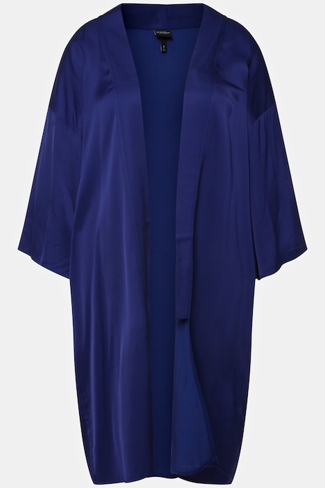 Kimono, Schalkragen, weite 3/4-Ärmel