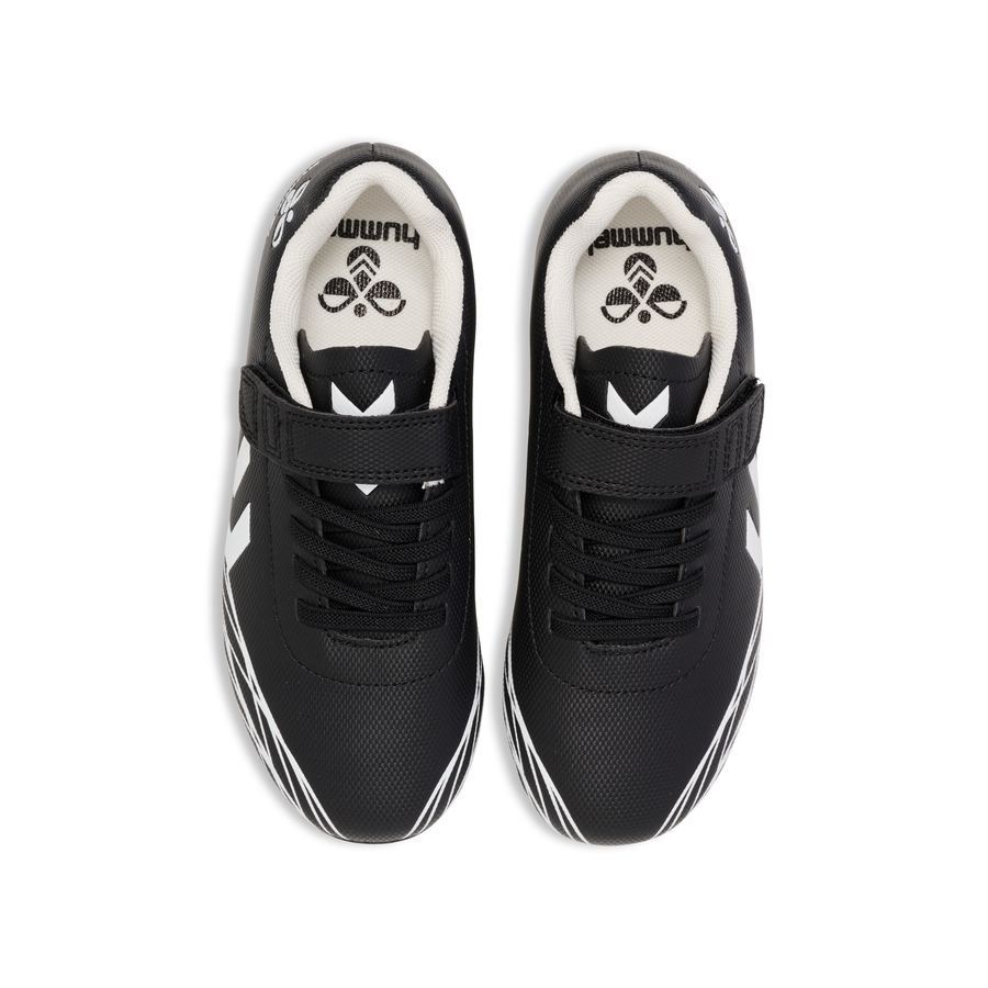 Hummel Chaussures de football Top Star FG - Noir/Blanc Enfant