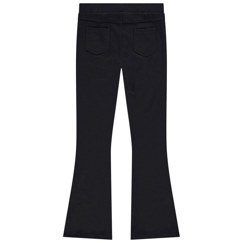Jegging trompette en milano pour fille - Noir