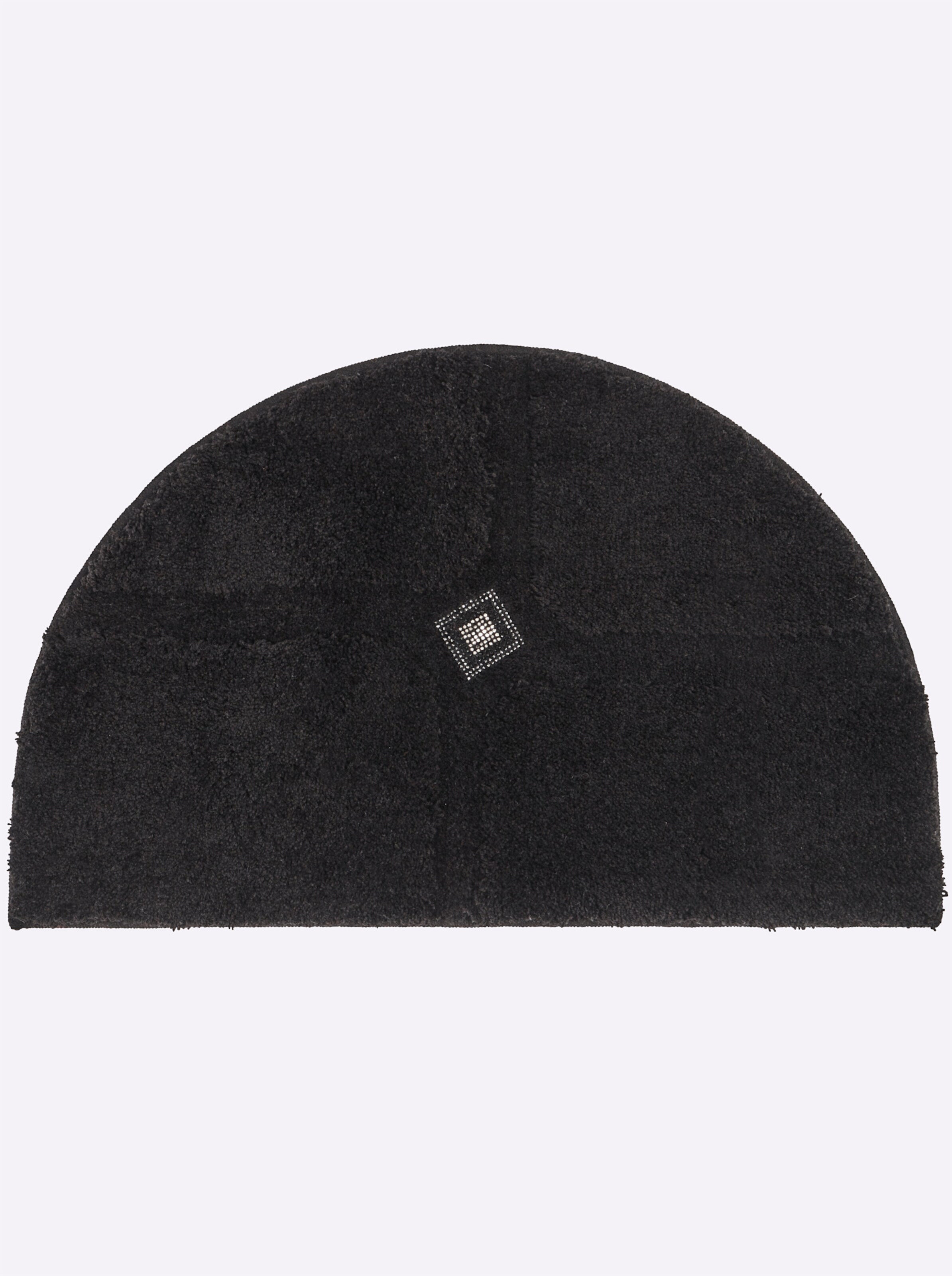 Grund Badematte in schwarz
