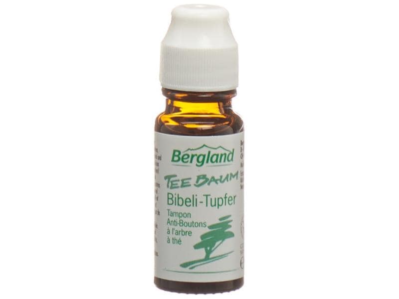 Bergland Teebaum Bibeli-Tupfer 10 ml Pickel-Tupfer gegen Unreinheiten mit Teebaumöl