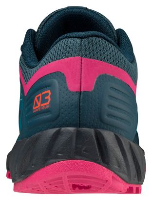 Chaussures de Running Mizuno Wave Ibuki 3 Bleu Rose Femme