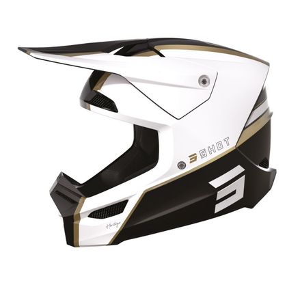 Casque cross Shot FURIOUS - HERITAGE 2024 - Beige
