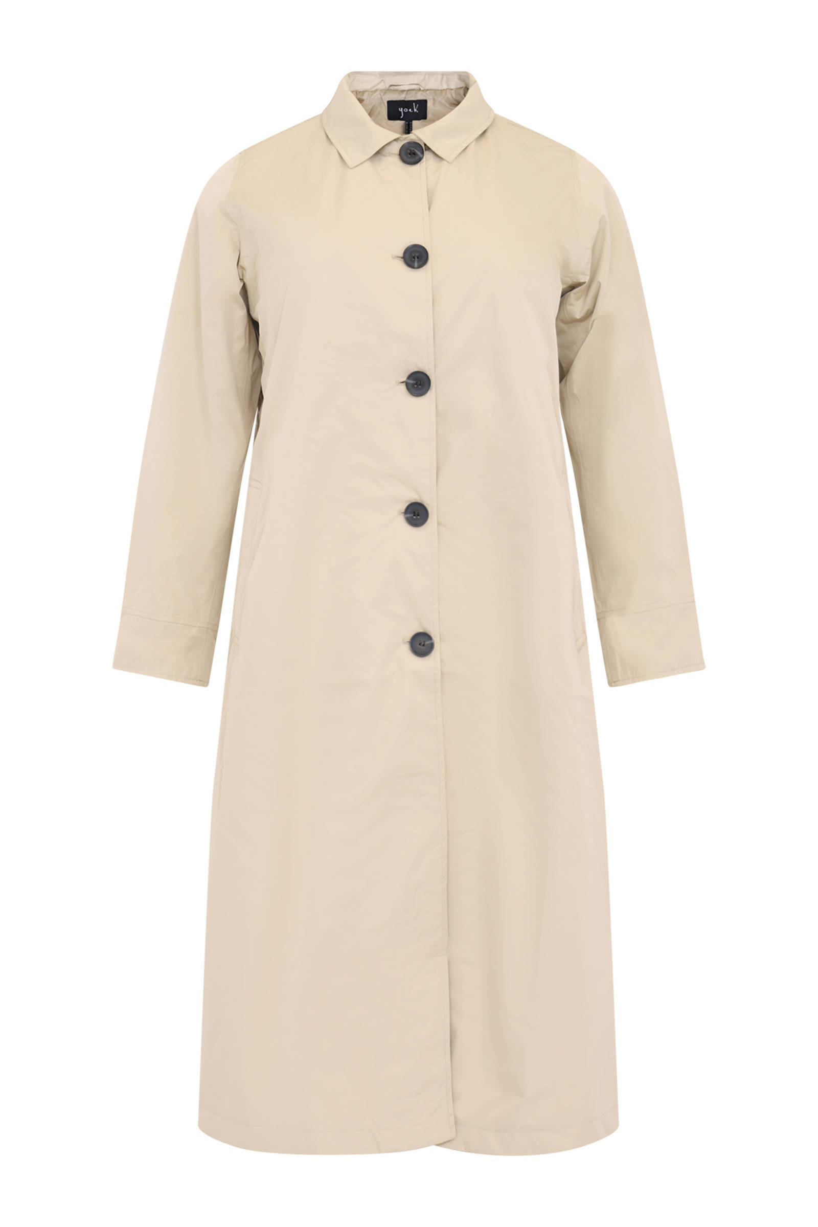 YOEK regenjas DENA beige