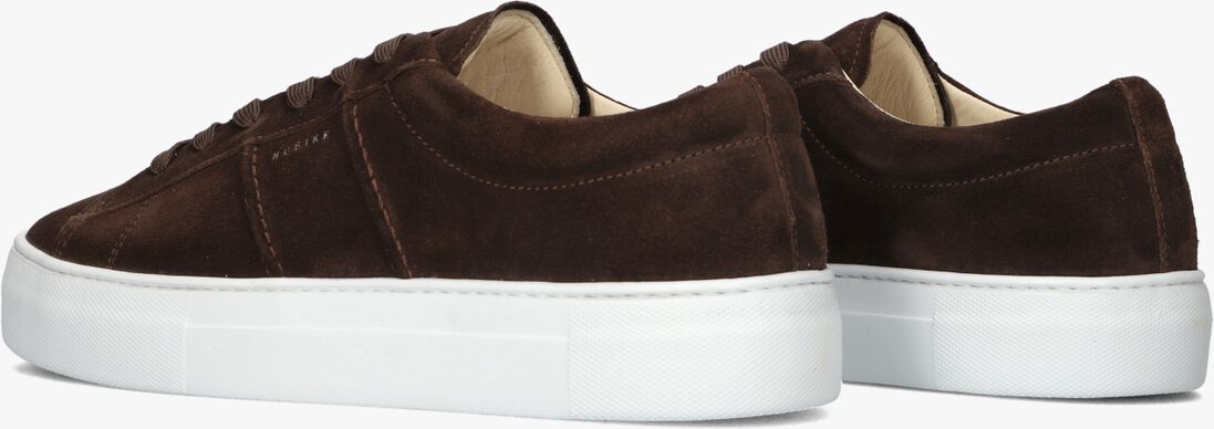 bruine nubikk lage sneakers jagger morris