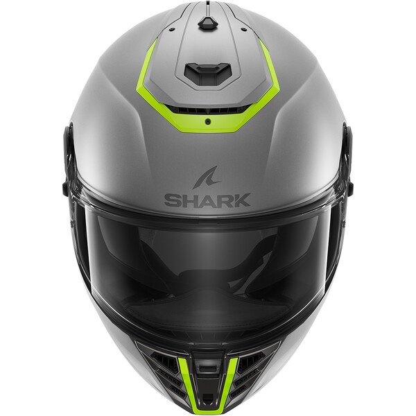 Shark - Casque Spartan RS Blank SP Gris Mat / Jaune