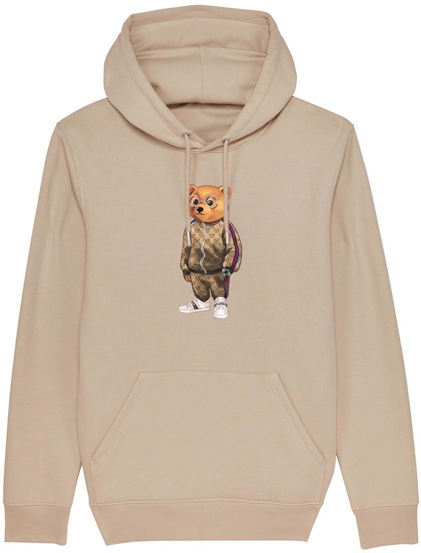 Baron Filou Organic Hoodie Filou V. beige