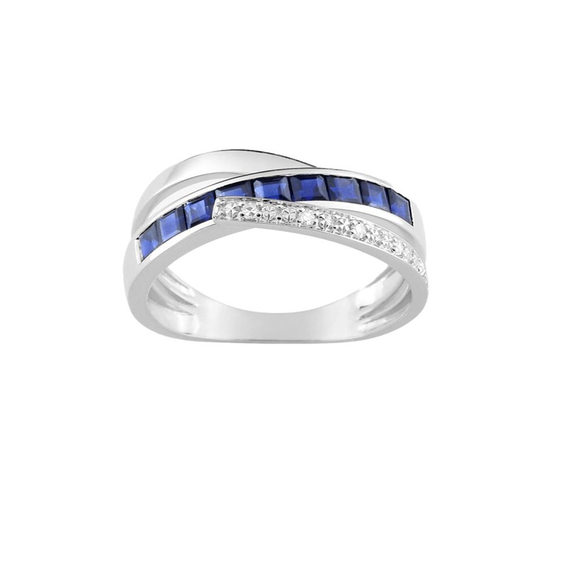 Bague femme - Saphir - Or 18 Carats