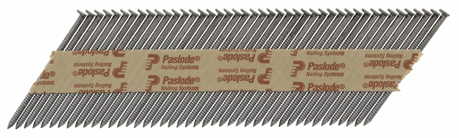 Paslode 141208 Papiergebonden Stripnagels incl. gas IM350 - 2,8x63mm - Ring Blank Dh (3300st)