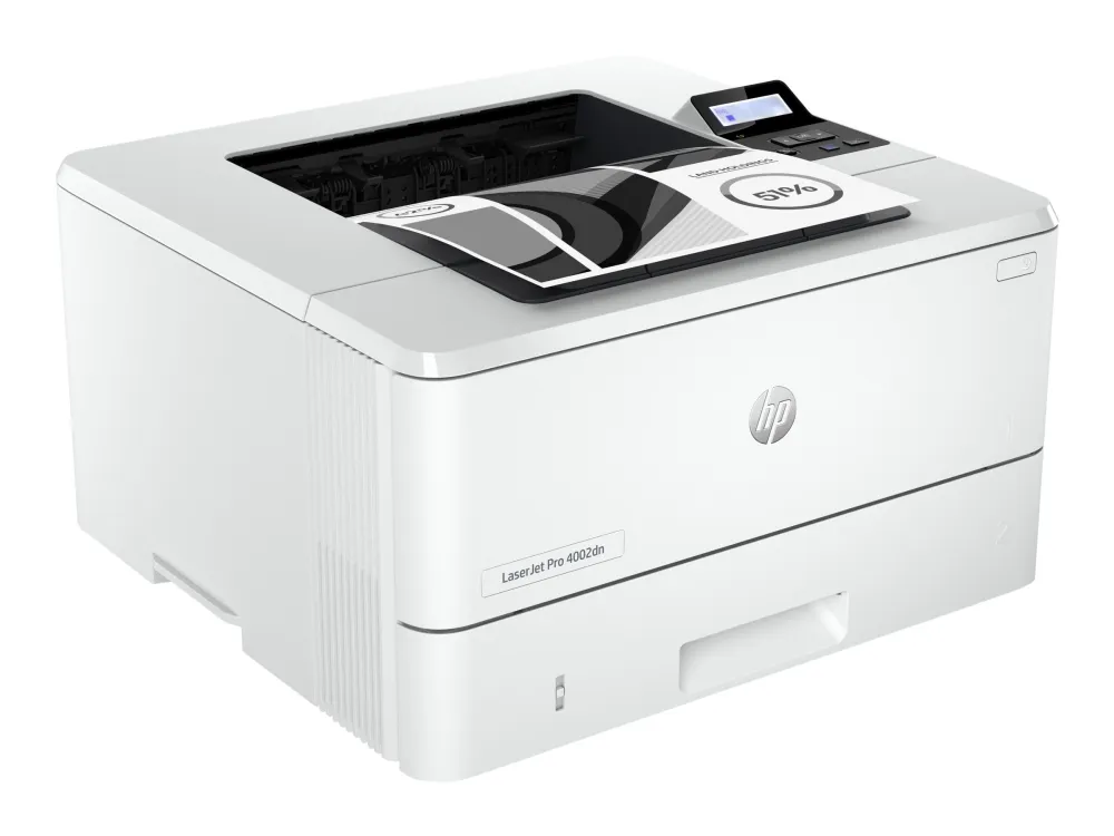 HP LaserJet Pro 4002dn - Printer - S/H - Duplex - laser - A4/Legal - 4800 x 600 dpi - op til 40 spm - kapacitet: 350 ark - USB 2.0, Gigabit LAN