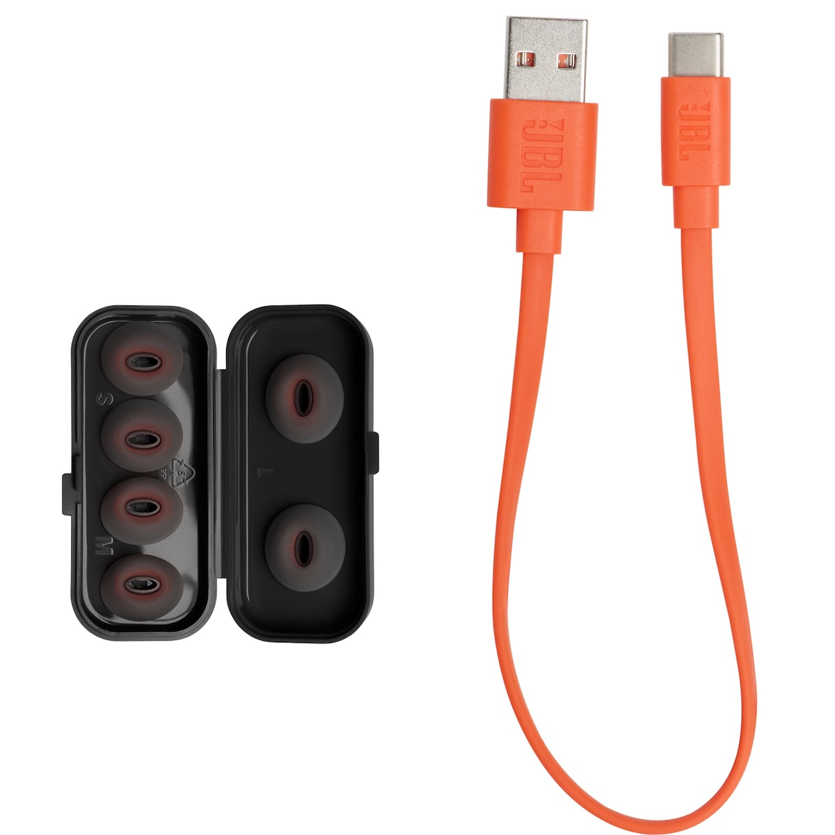 JBL Tune Flex helt trådløse in-ear hodetelefoner (sort)