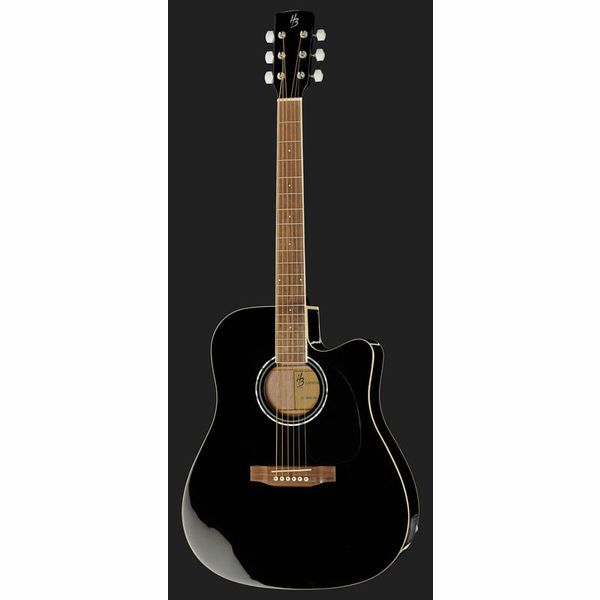 Harley Benton CLD-60SCE BK Custom Lin Bundle