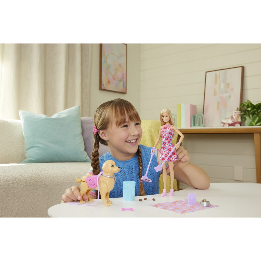 Køb Barbie® Walk & Potty Malibu