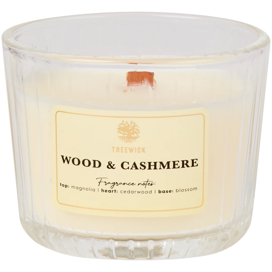 Treewick geurkaars 8 x 6 x 6,5 cm | diverse varianten