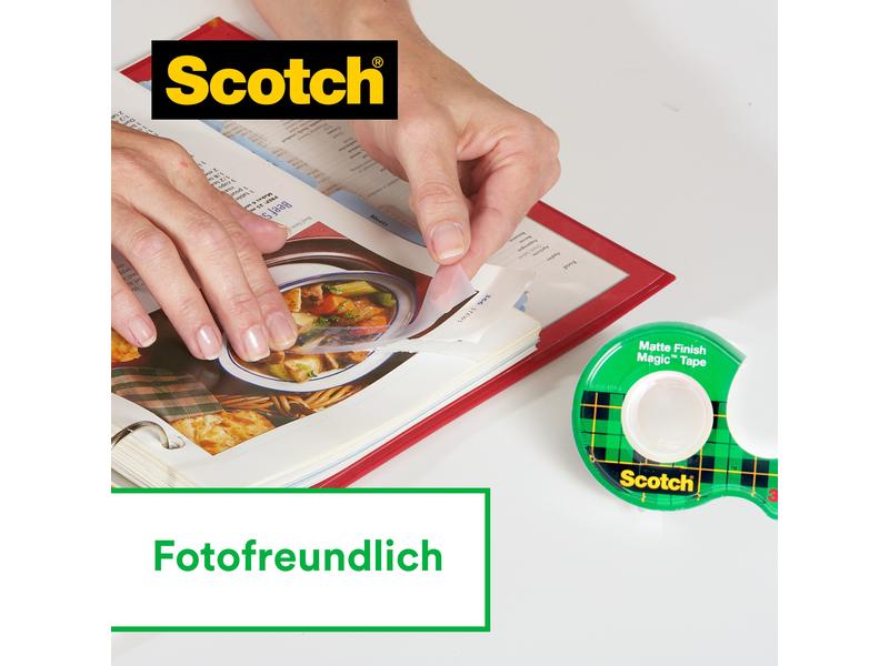 Scotch Klebeband Magic 1.9 cm x 33 m  24 Rollen Unsichtbares Klebeband