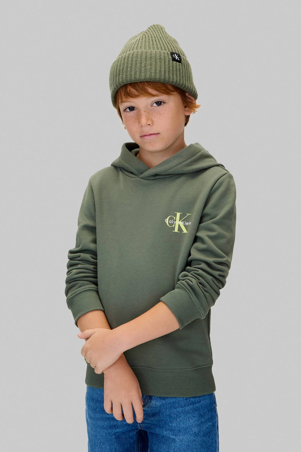 Calvin Klein hoodie groen