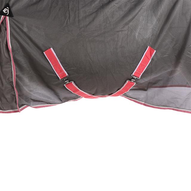 Vliegendeken Epplejeck EJSummertime Full Neck Donkergrijs-roze