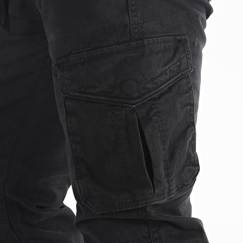 Lot De 2 Pantalons Cargo XQ05 Noir Blanc