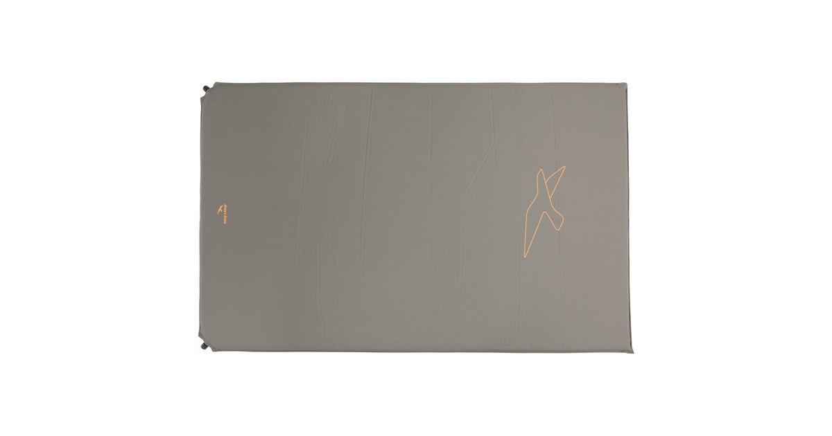Easy CampSiesta slaapmat Double 5,0 cm  (Grijs)