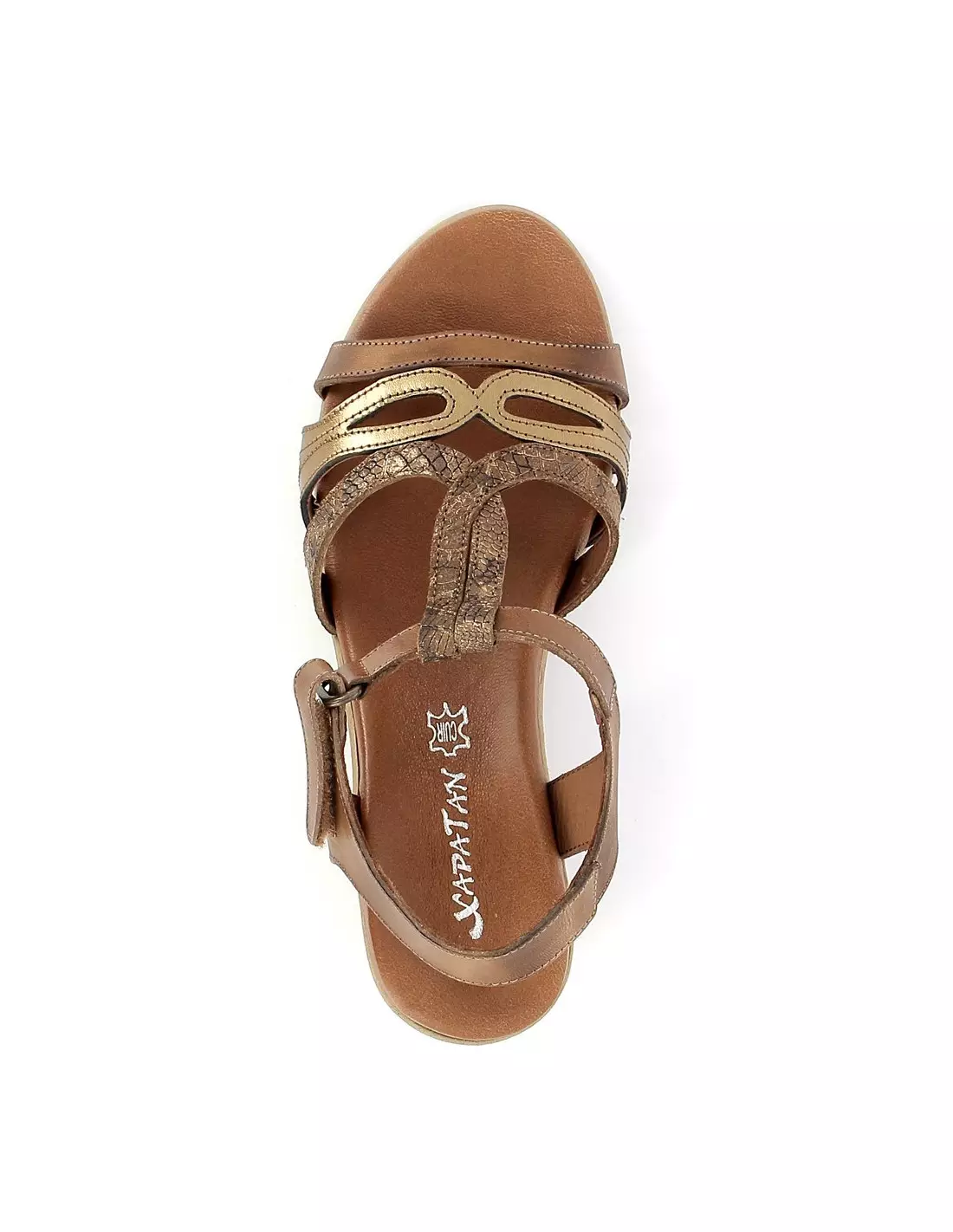 XAPATAN 1689 - Sandales & nu-pieds Noisette