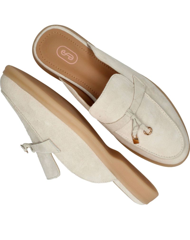 Shoecolate Instappers Beige Dames