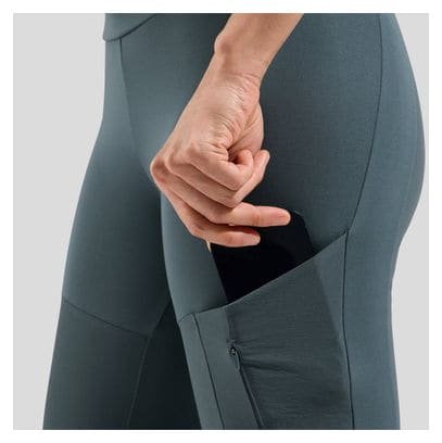 Collant Long Femme Odlo Ascent Gris
