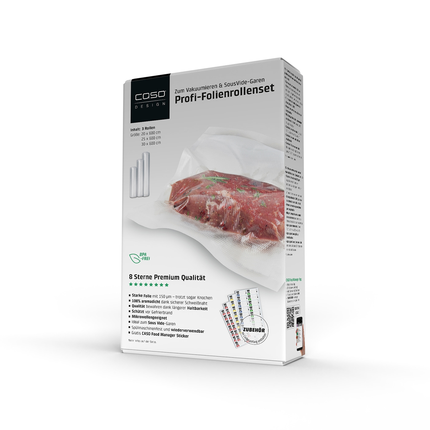 Profi-Folienset 4, 3 Folienrollen, 150 µm