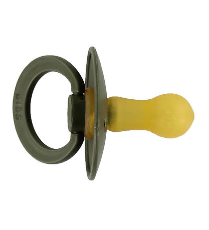BIBS Colour Schnuller - Gr. 2 - 2er-Pack - Rund - Sage/Hunter Gr