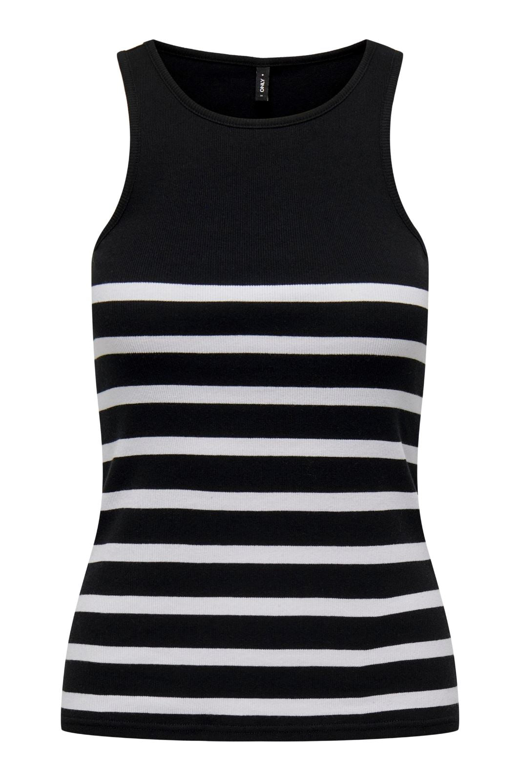Only Onlkenya Rib Stripe Tank Top 4452883 black bright white