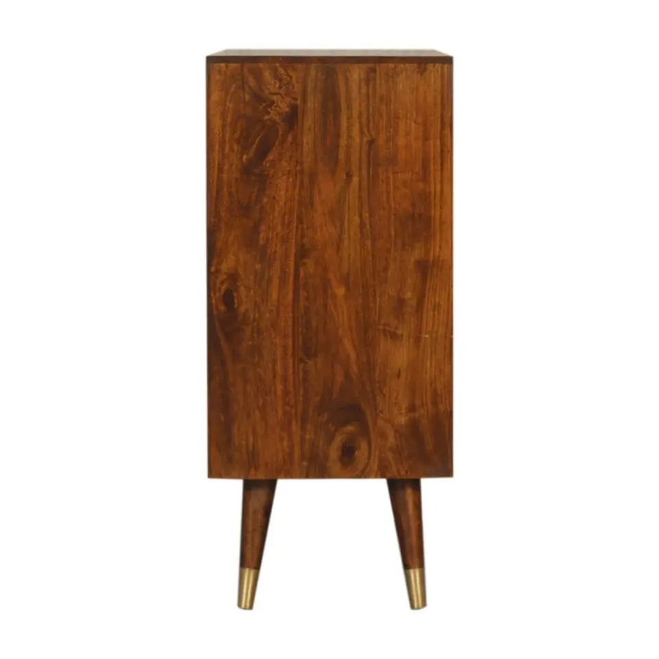 Artisan Furniture Solid hout Manila Gouden Wandkast