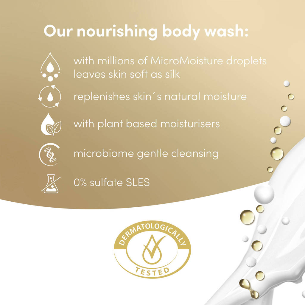 Nourishing Silk verzorgende douchegel - 6 x 225 ml
