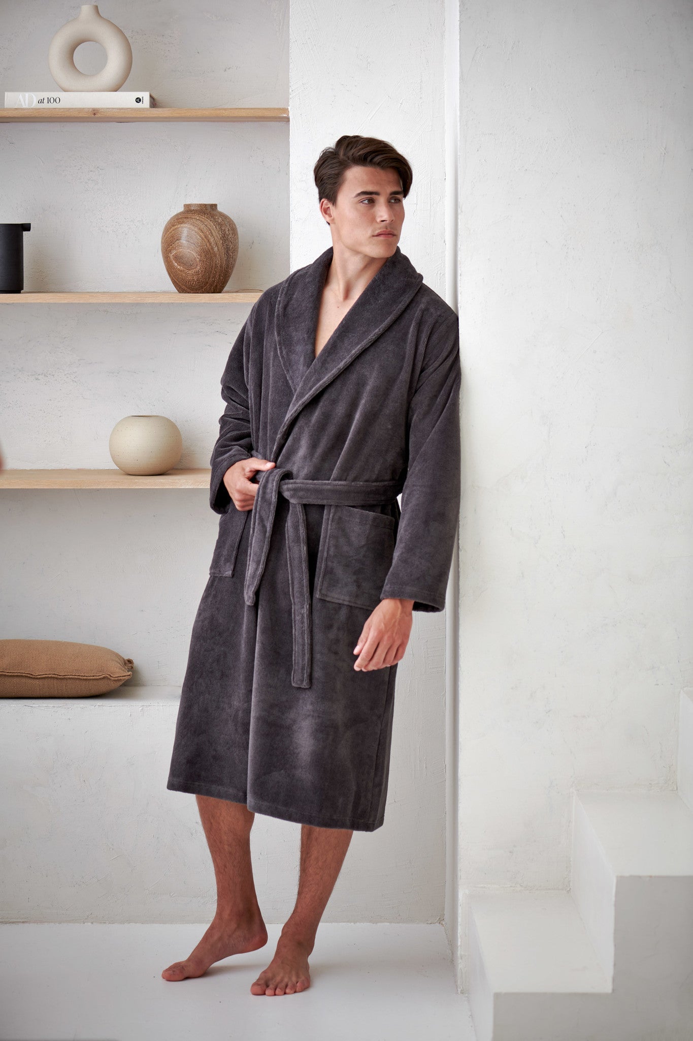 Beaumont Badjas Anthracite | XL | Donkergrijs