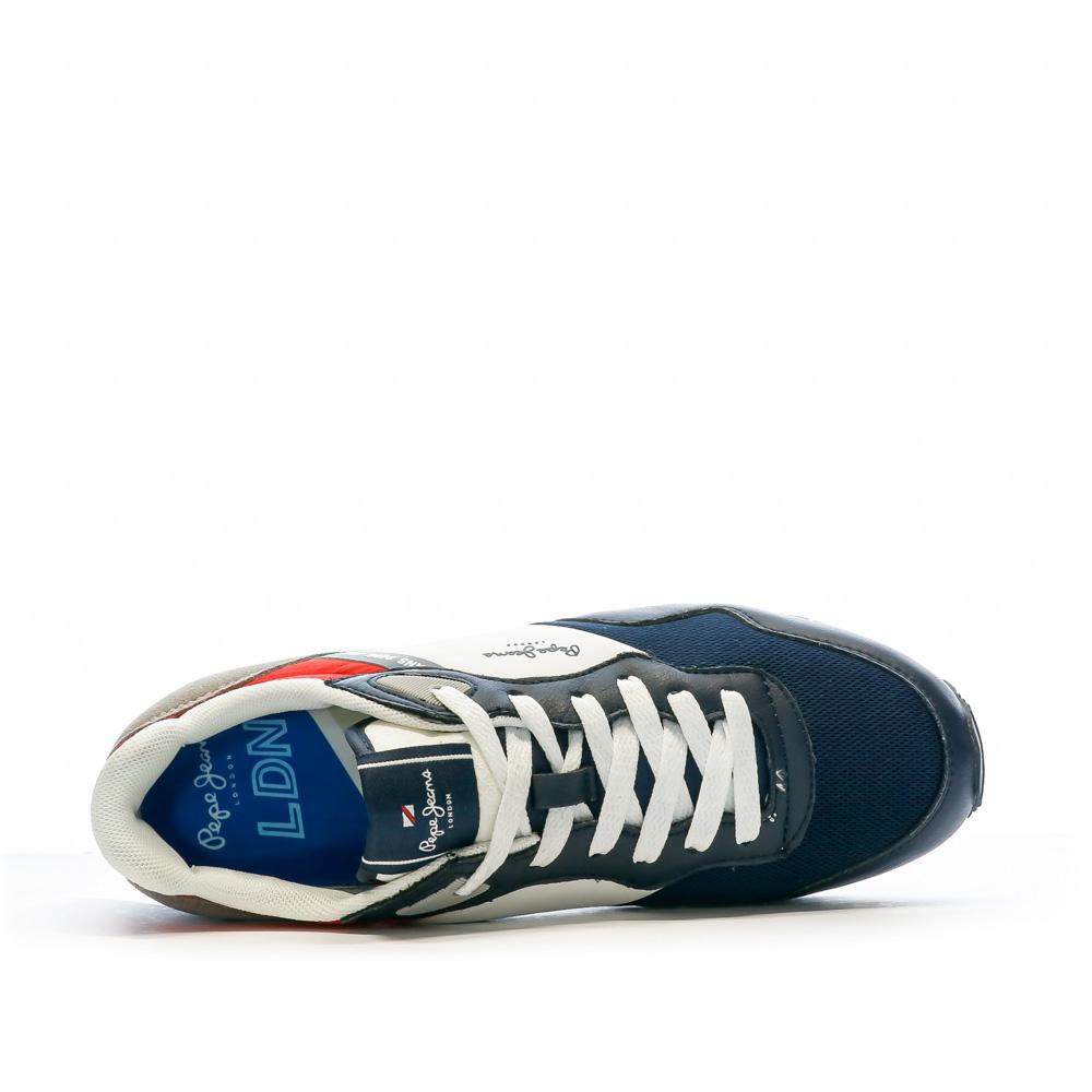 Pepe jeans Baskets Marine/Blanc Homme Pepe jeans London One Road