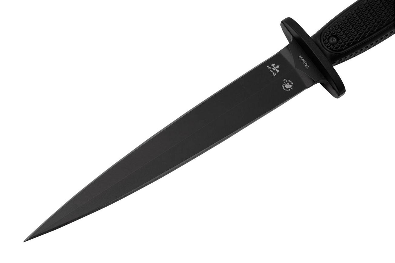 Spartan Blades George Raider Dagger Black SBBL3BK dolk, Les George design