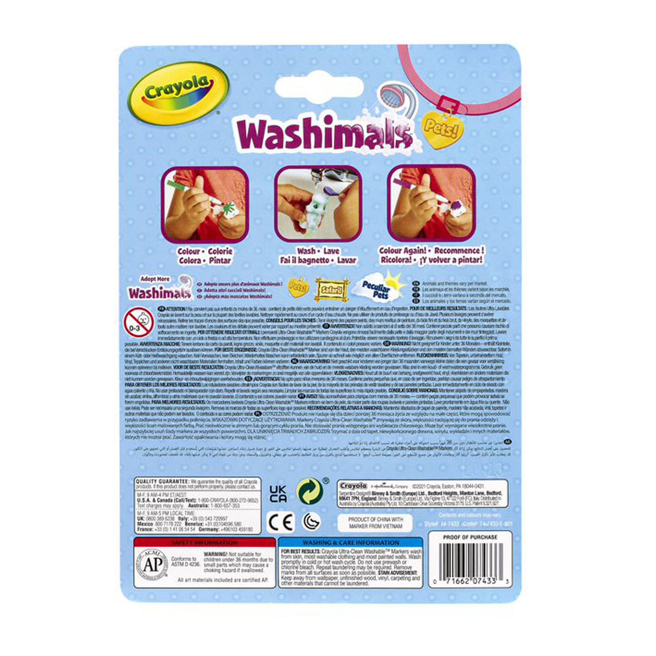 Crayola Washimals Hond/Kat