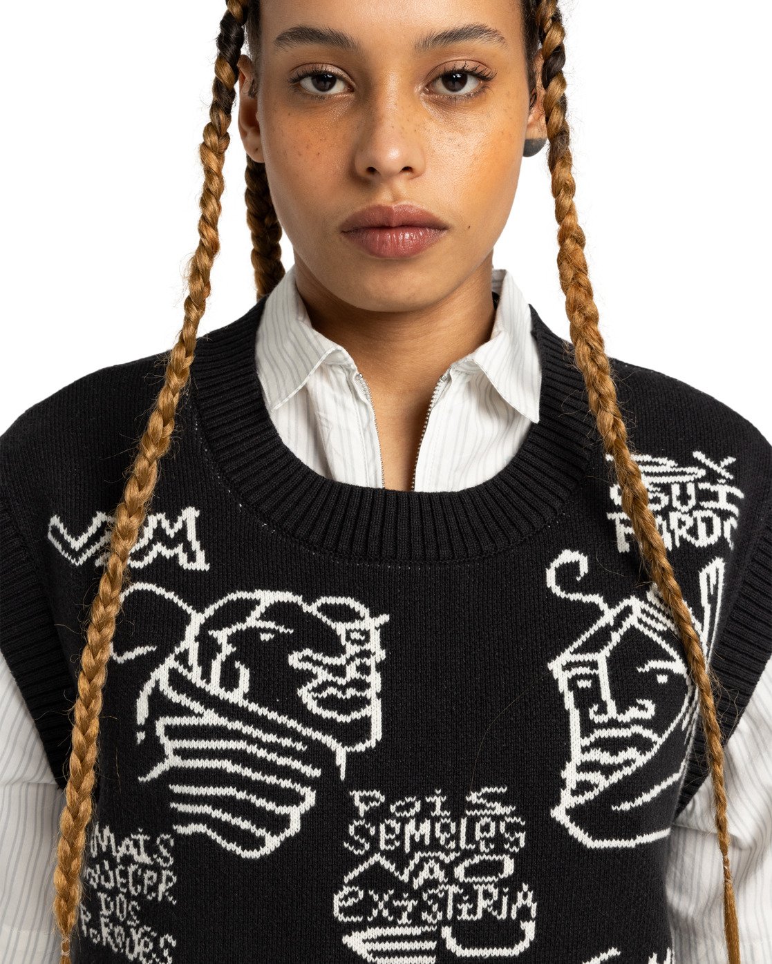 Element VMXE Sweater Vest Off Black