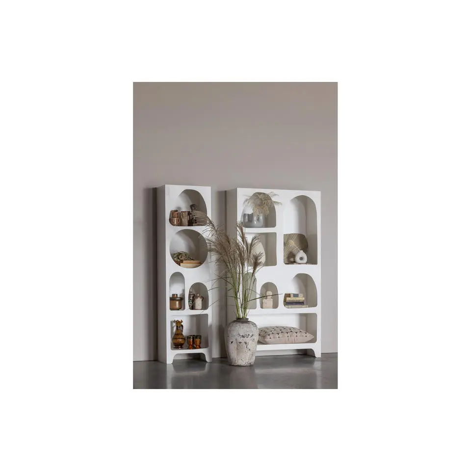 WOOOD Caz Vakkenkast - Plywood - Wit - 180x95x32